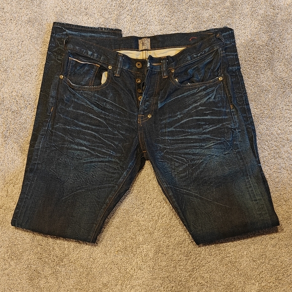 PRPS Whiskered Distressed Denim - Picture 3 of 4